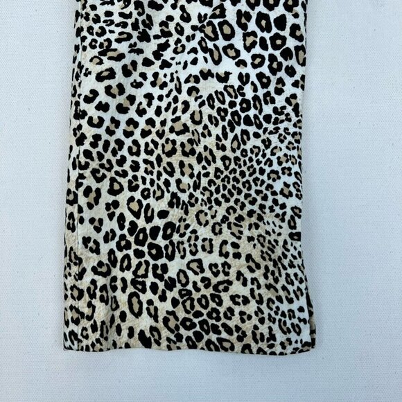Chicos Womens Cropped Pants Multicolor Leopard Pockets Pull On Stretch 4R - Picture 6 of 10